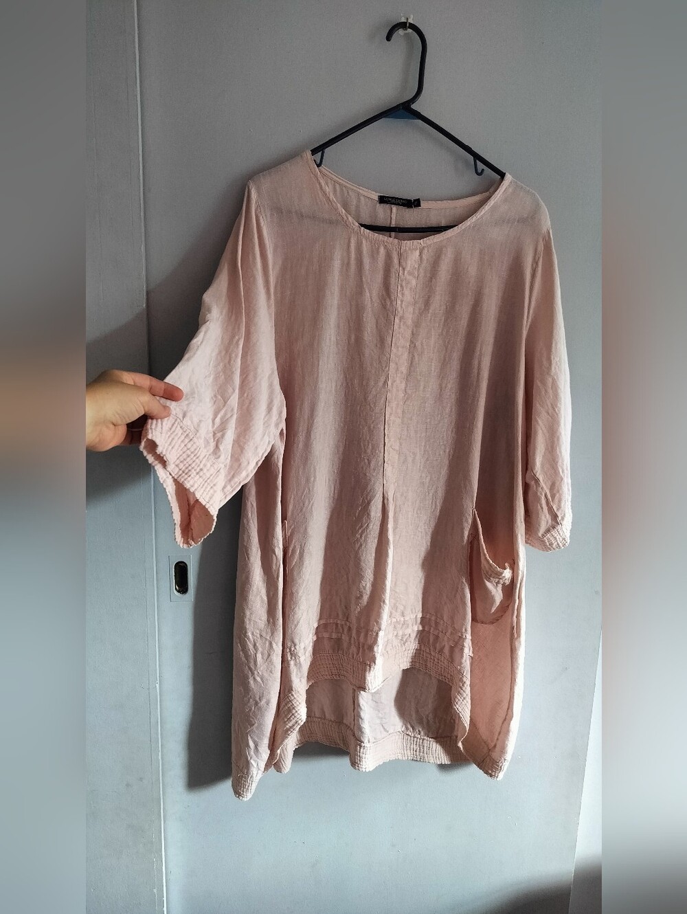 Italian Langalook Linen Dress/Tunic